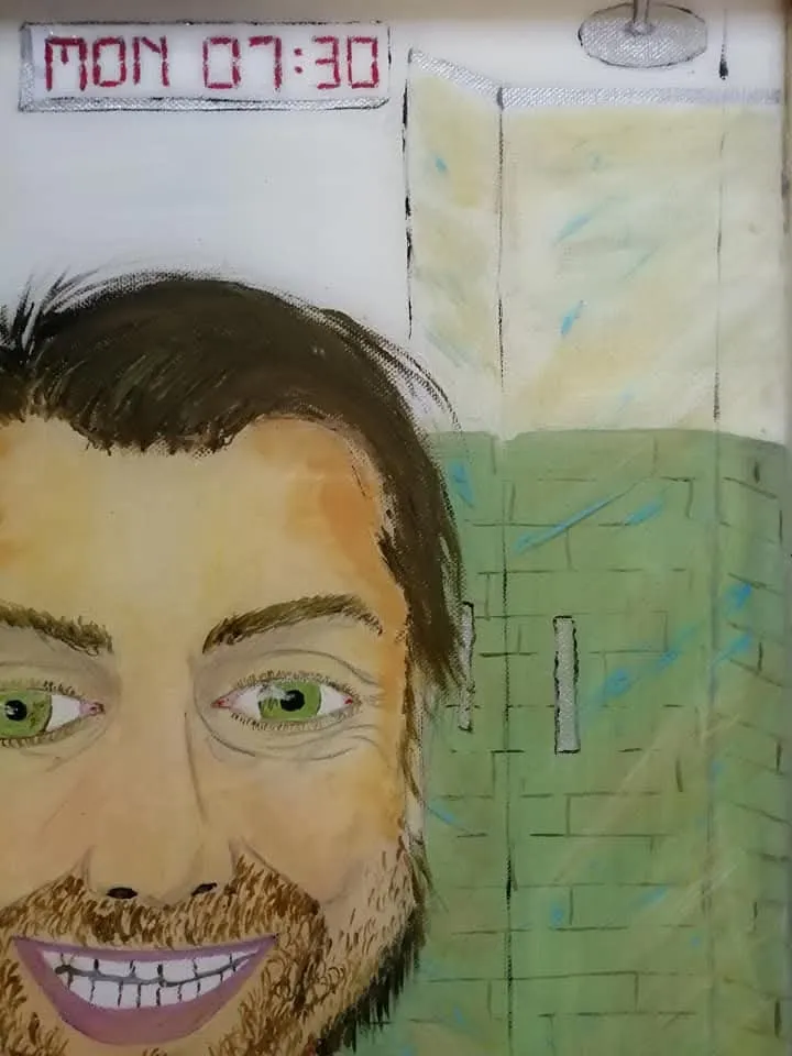 Detail of Autoritratto (2)