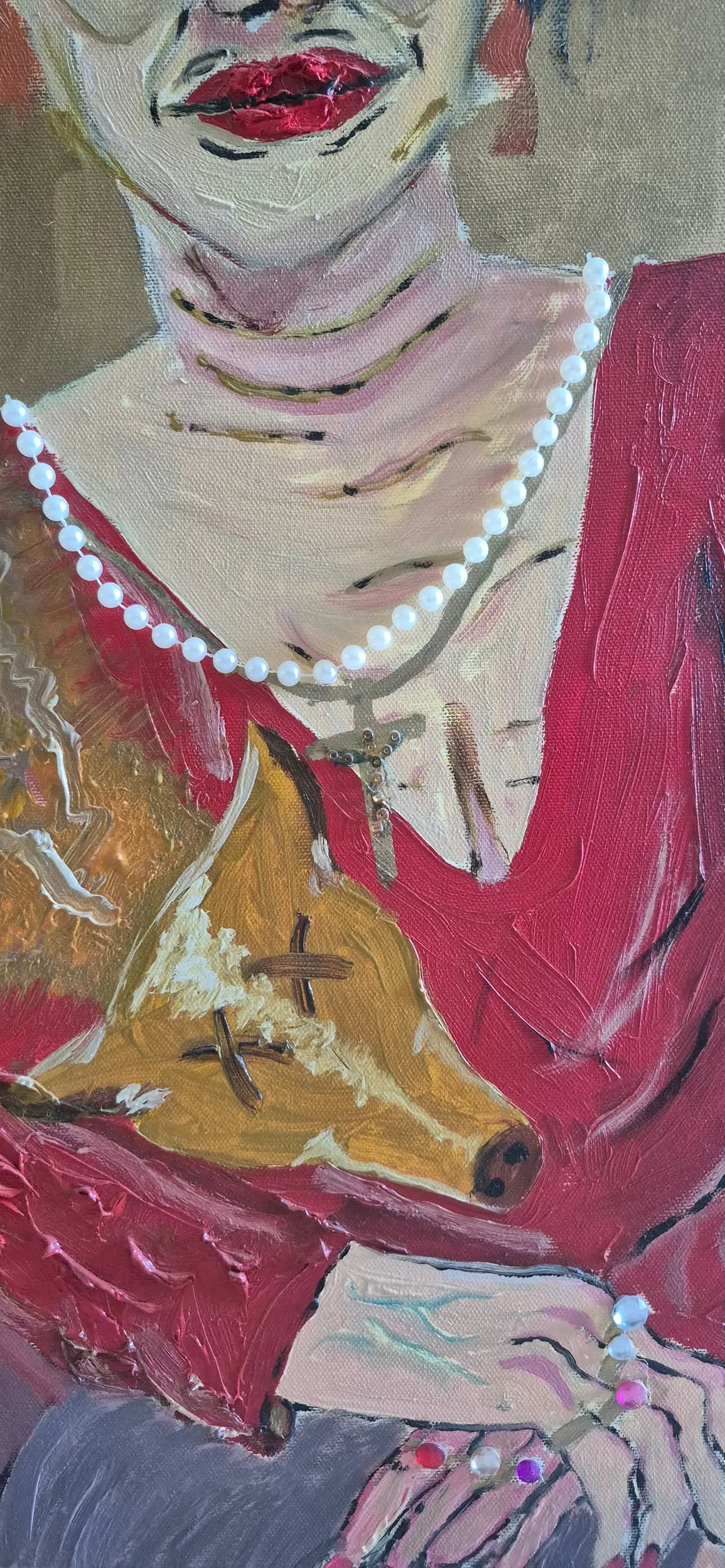 Detail of Granny la vedova allegra (2)