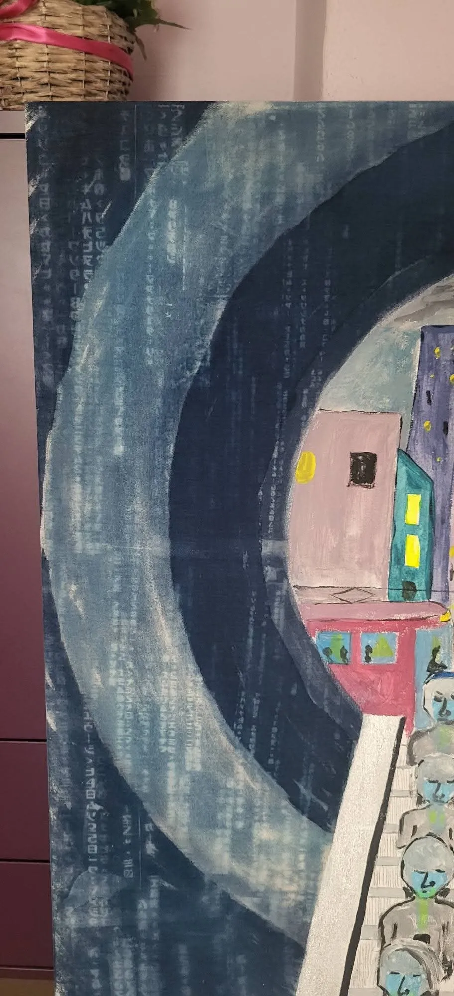 Detail of #MetroStation #StayTogether (2)